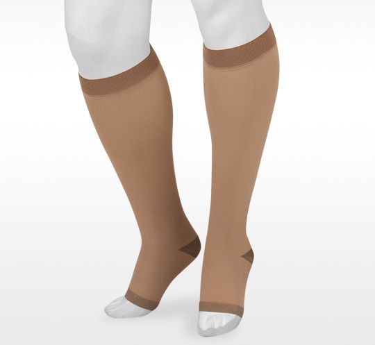 Juzo Silver Soft II0VII Knee High 20-30 mmHg Compression Socks