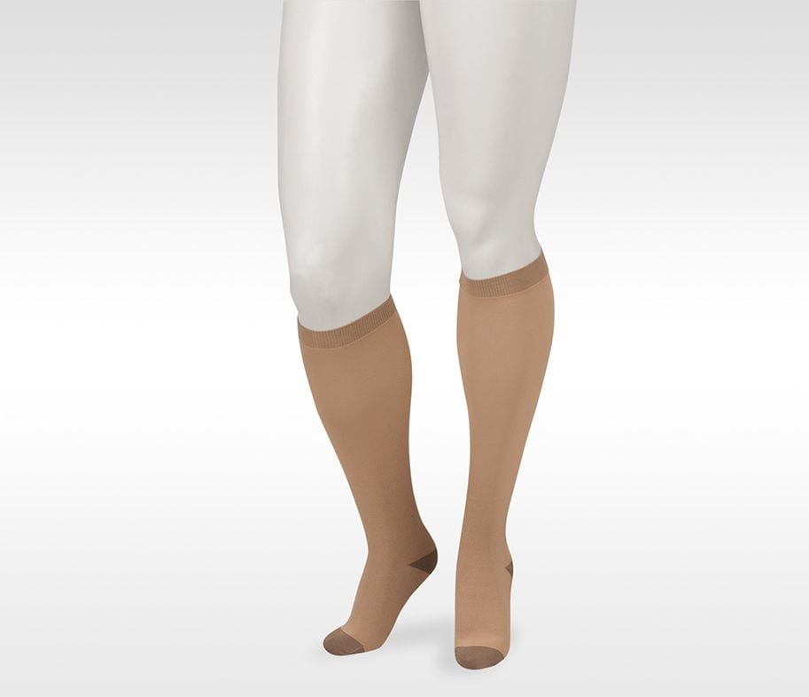 Juzo Silver Soft 2062 Knee High 30-40 mmHg Compression Socks