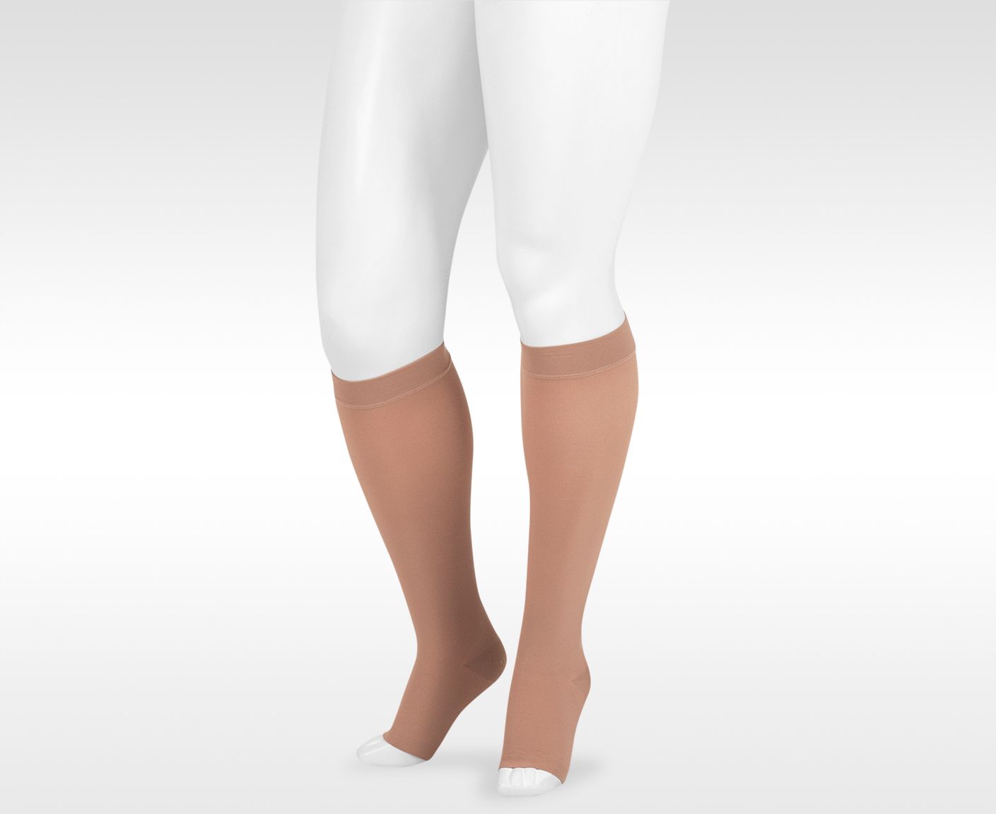 Juzo 3512AD Dynamic 30-40 mmHg Open Toe Short Knee High Compression Socks