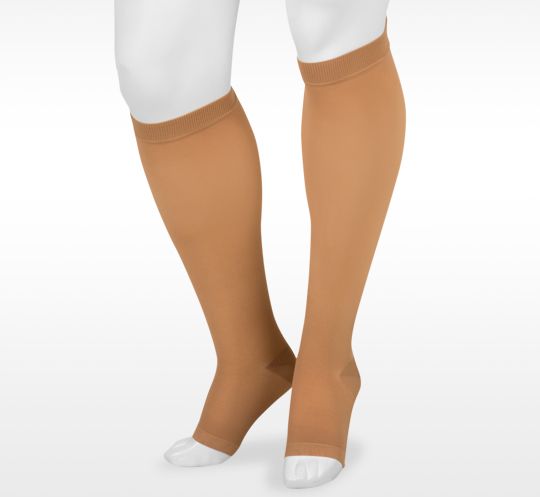 Juzo Basic 4410AD Open Toe 15-20 mmHg Knee High Compression Socks