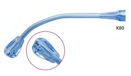 K80 - No control vent, tapered bulbous tip