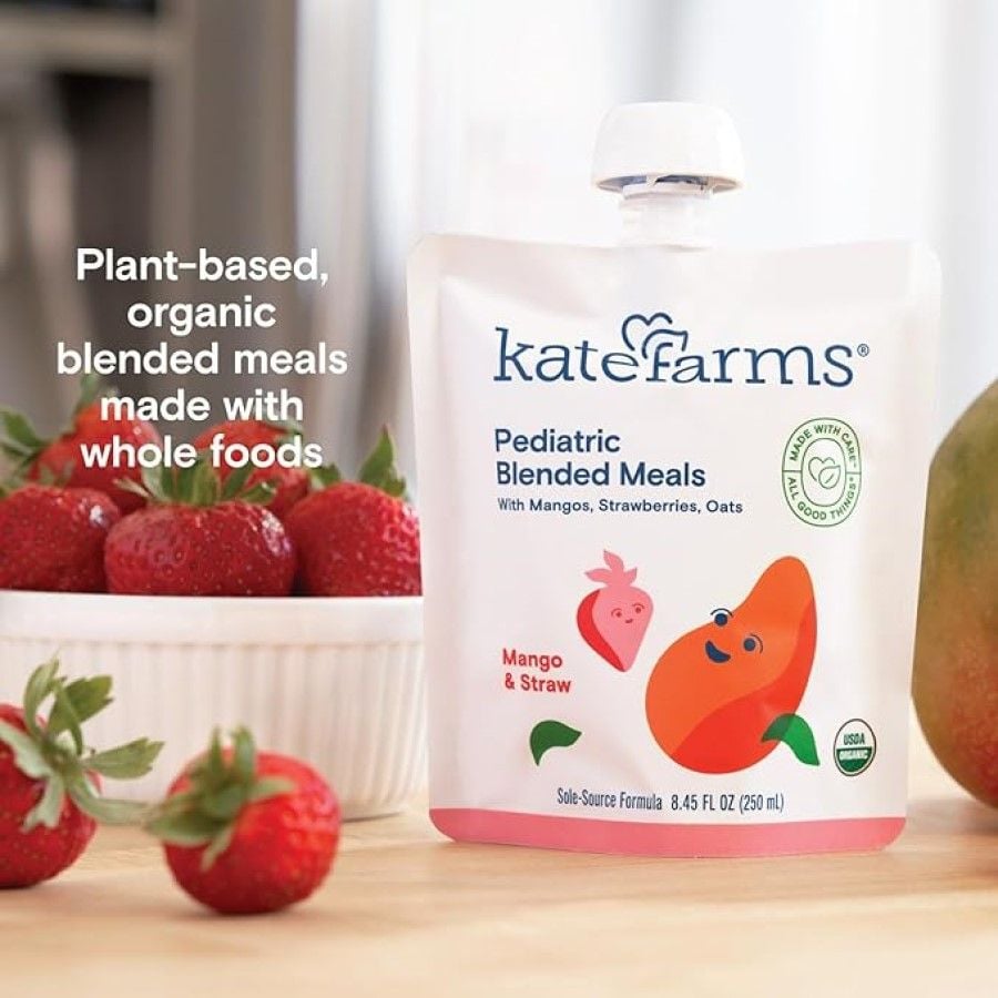 Pediatric Blended Meals - Strawberries