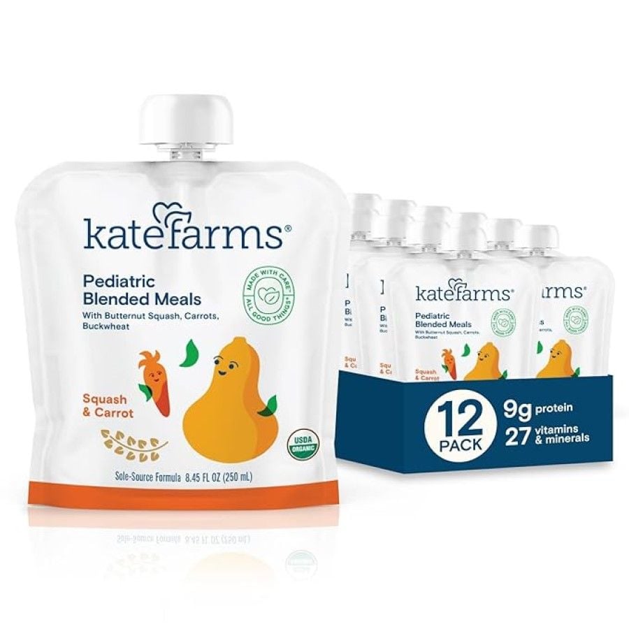 Kate Farms Organic Pediatric - Squash Carrot