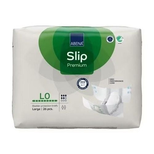 The ABENA L0 brief packaging front.