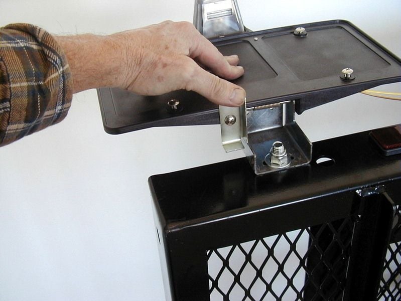 EZ Carrier License Plate Relocator Kit