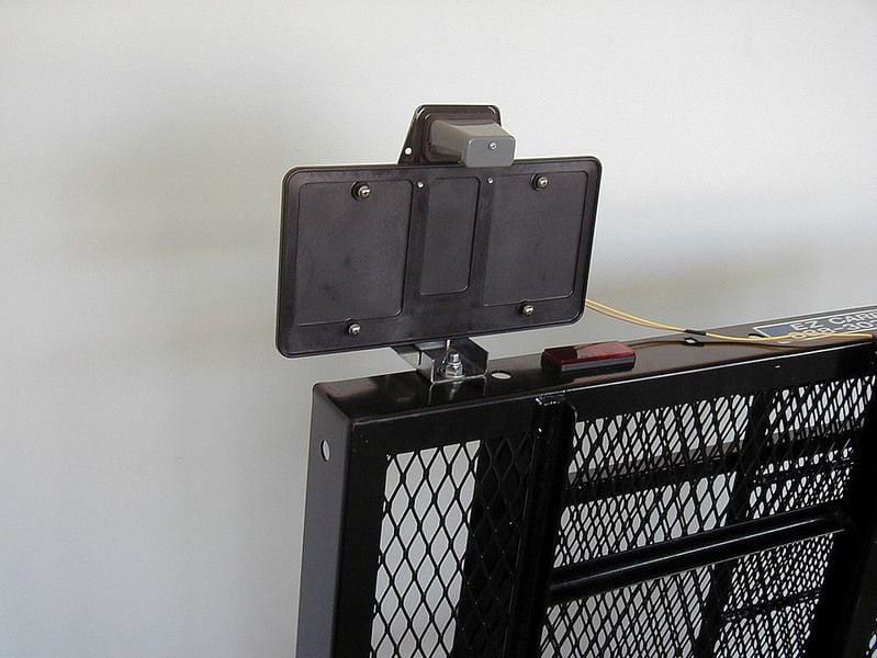 EZ Carrier License Plate Relocator Kit