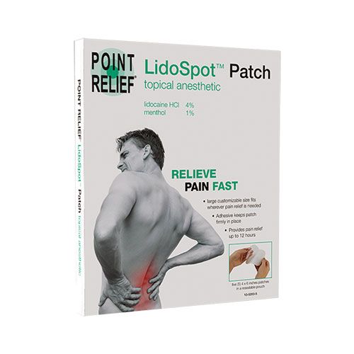 LidoSpot Patch Packaging