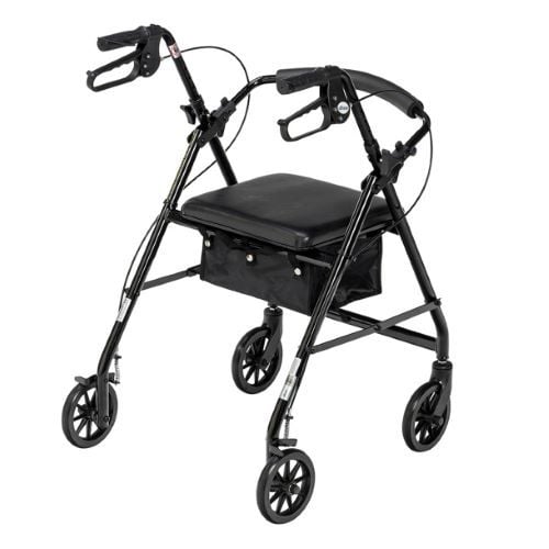 Image 5 of Drive Lightweight Rollator with Fold Up and Removable Back Support