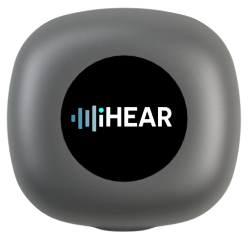 Top of the linX hearing aids case