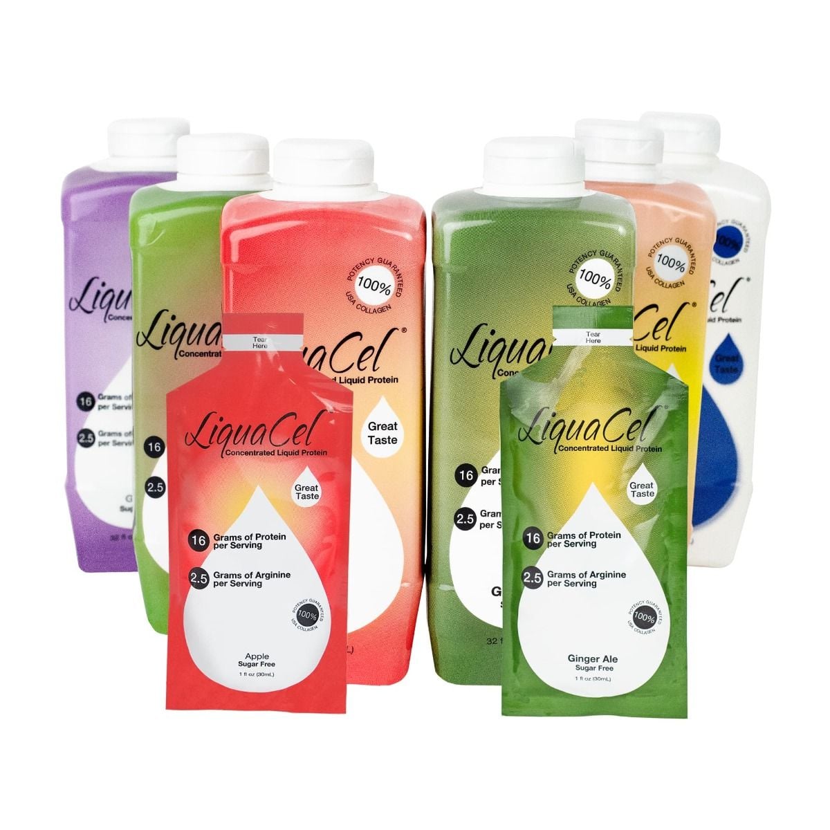 Image 1 of Global Health LiquaCel Liquid Protein