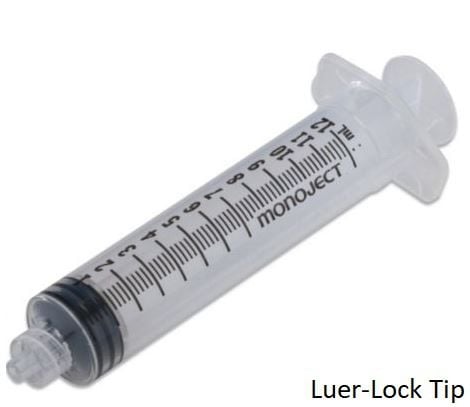 12 mL Syringe Luer-Lock
