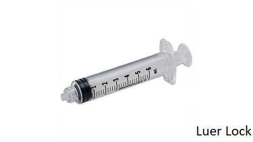 Monoject Luer Lock 6 mL Syringe