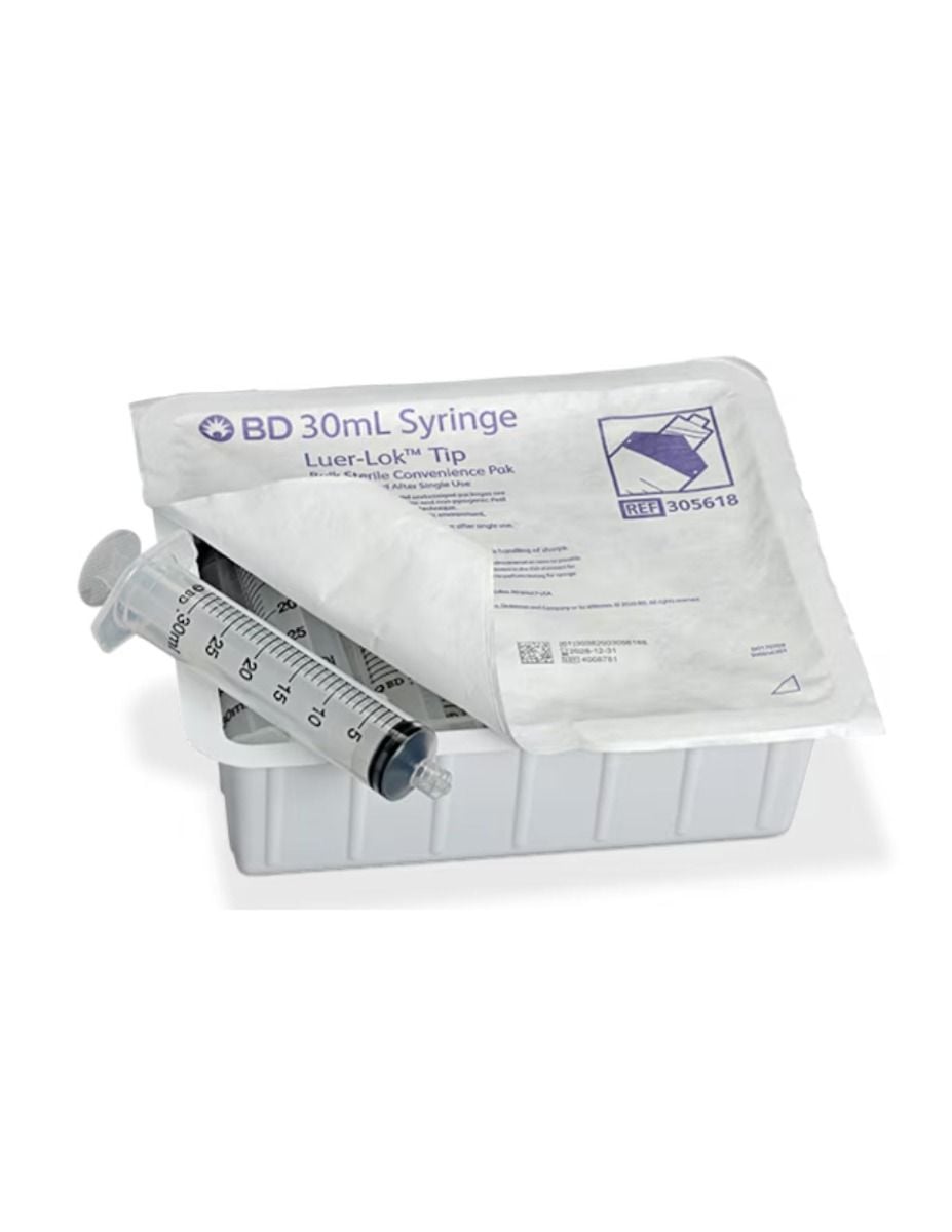 BD 30 mL Luer-Lok Syringe Pharmacy Convenience Pak - 305618