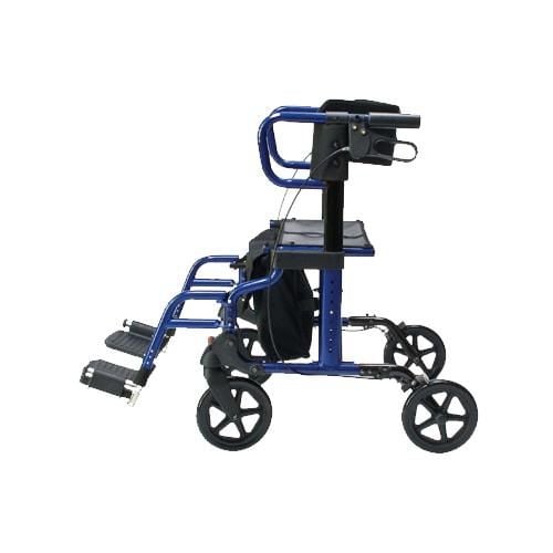 Lumex HybridLX Rollator Transport Chair | Vitality Medical