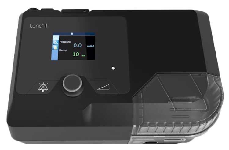 ２回使用 141cm SLQ UTOPIA FLAT×バイン snowPRO 3B Luna II CPAP, Integrated Heated Humidifier | Vitality Medical