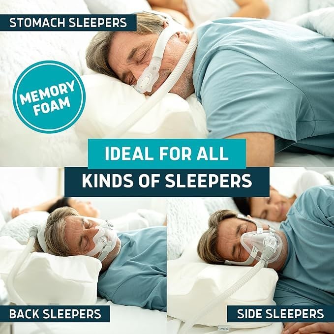 The pillow works for all sleep positions