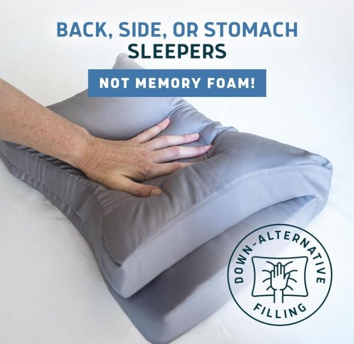 For back, side, and stomach sleepers