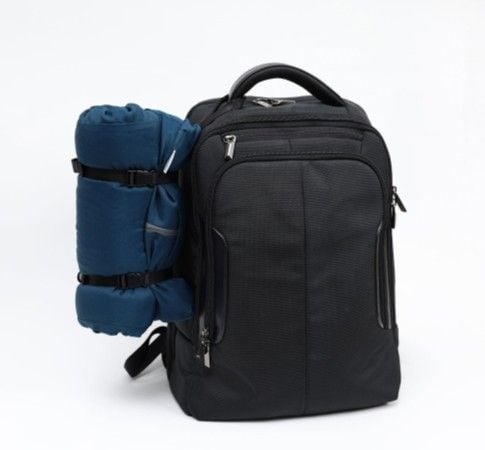 Attach to backpack