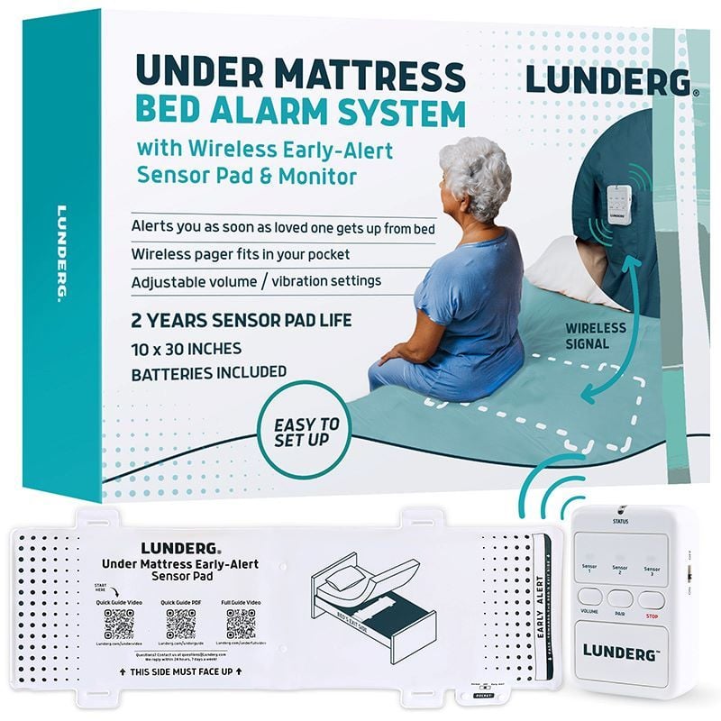 Lunderg Under Mattress Bed Alarm System