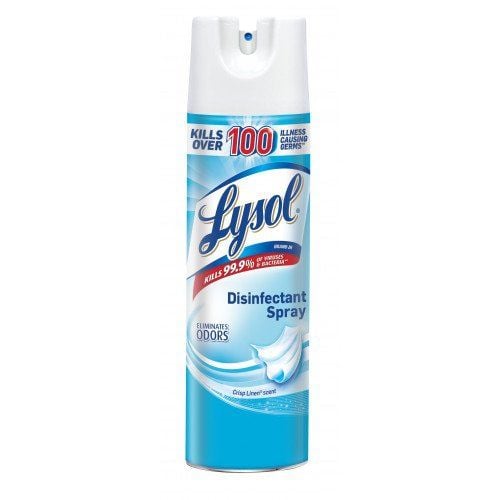 Image 1 of Lysol Disinfectant Spray - Crisp Linen Scent (19 oz.)