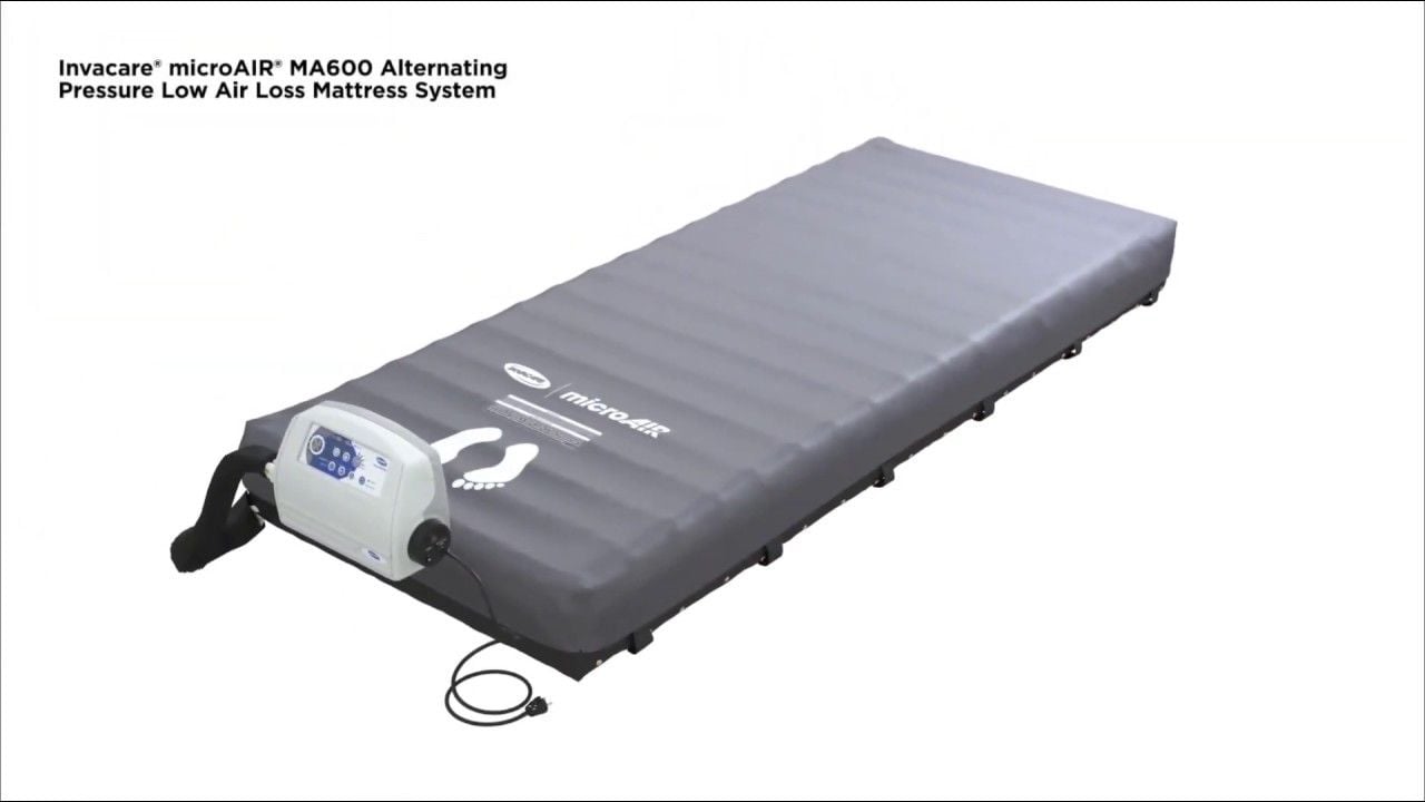 Image 3 of Invacare microAIR MA600 Alternating Pressure Low Air Loss Mattress