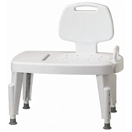 Adjustable Transfer Bench with Suction Feet.