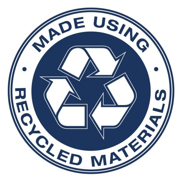 Made Using Recycled Materials