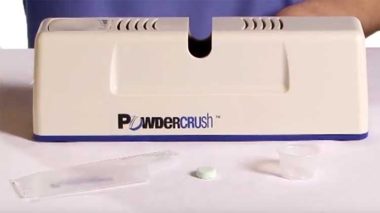 PowderCrush Automatic Pill Crusher