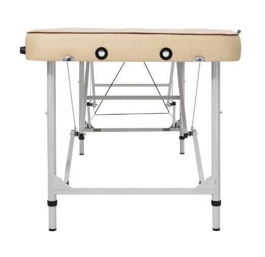 Side view of table