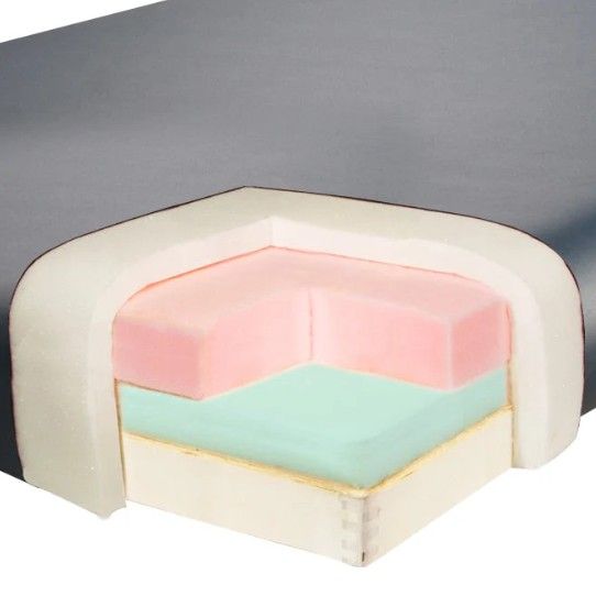 Multi-layer small cell foam