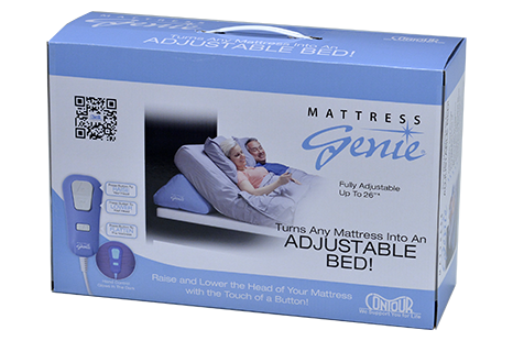 Genie Wedge packaging