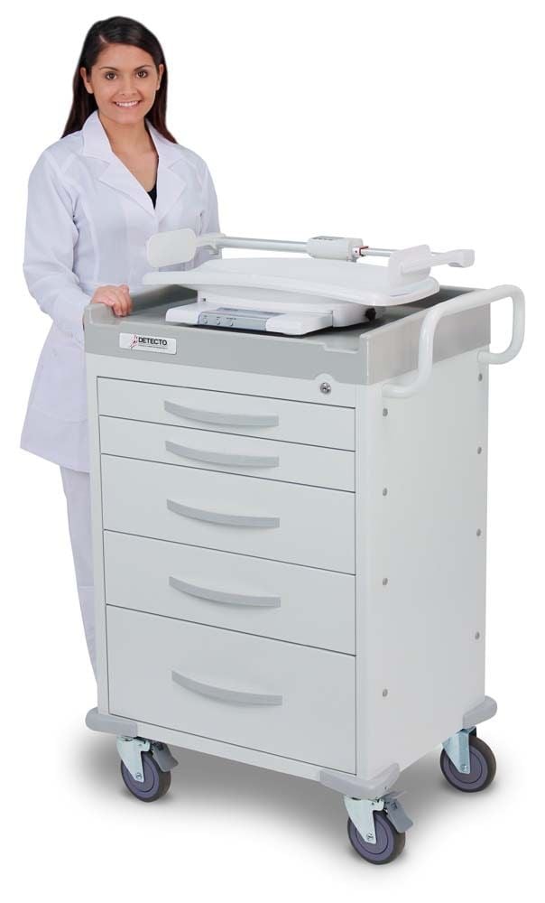 Image 9 of Detecto MB130 Digital Baby Stand on Scale with Display