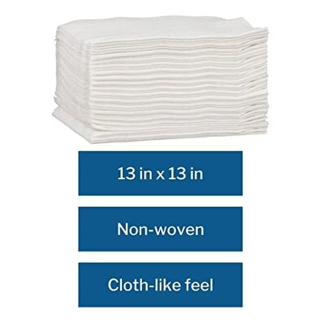 Nonwoven with cloth-like feel