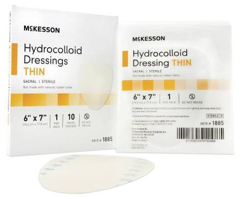 Hydrocolloid Dressing THIN, 6 x 7 Inch Package