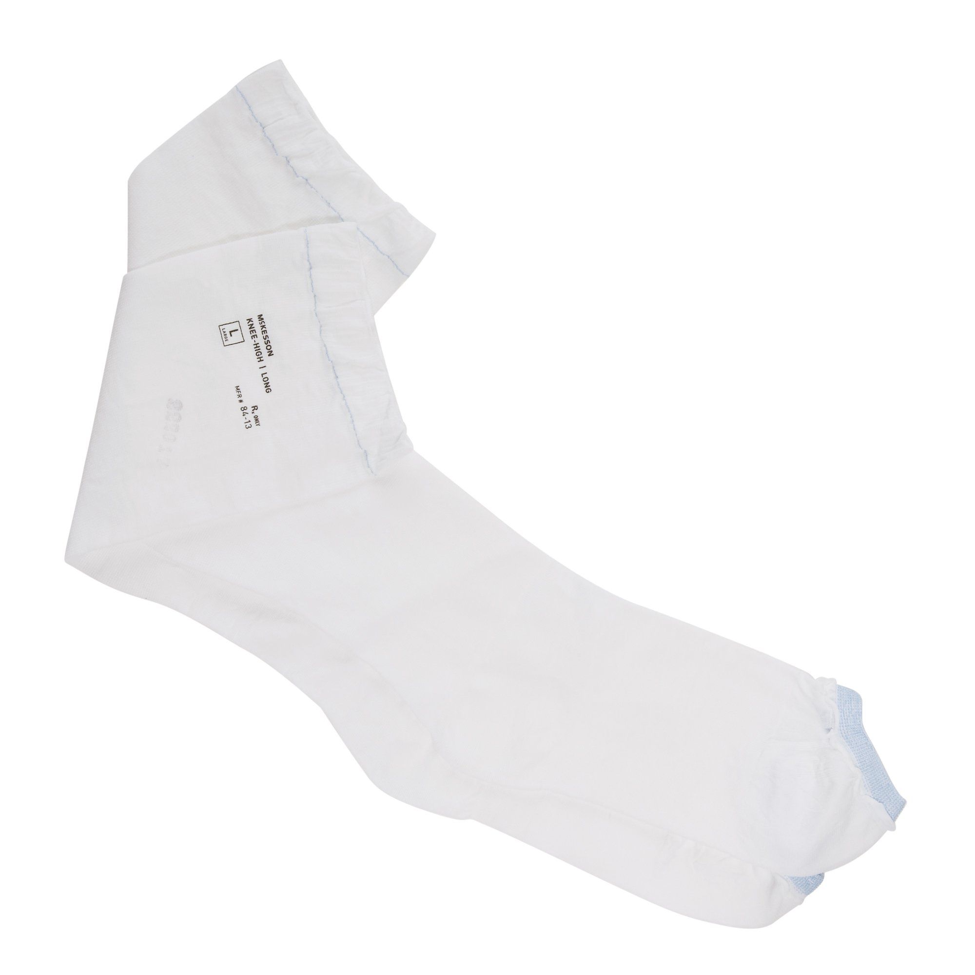 McKesson Knee High Anti-Embolism Stocking Closed Toe