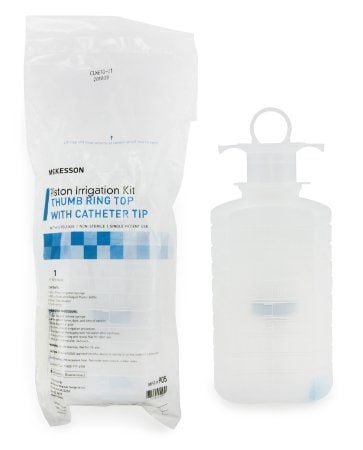 Image 1 of McKesson 60 mL Irrigation Syringe Kit with IV Pole Bag