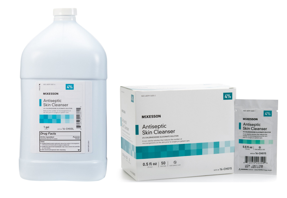 McKesson Antiseptic Skin Cleaner - Gal and Packets