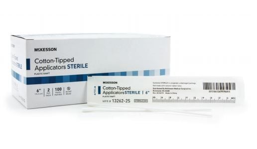 McKesson Cotton-Tipped Applicators Sterile (McKesson 24-106-2S)