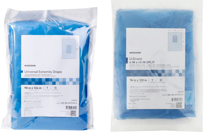 McKesson Lower Extremity Drapes