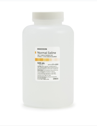 Image 2 of McKesson USP Normal Saline Irrigation Solution - Sodium Chloride .9%