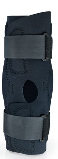 Image 1 of McKesson Wraparound Hinged Knee Brace, Hook & Loop Straps