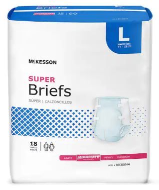 Mckession Large Super Briefs