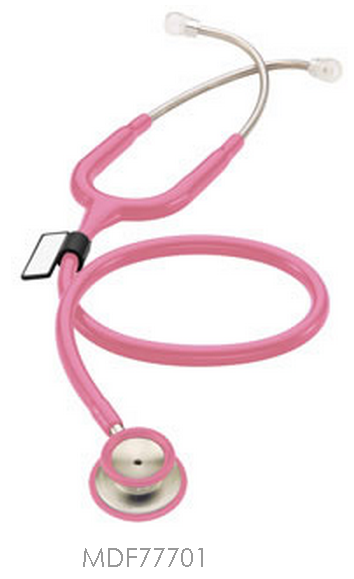 Stainless Steel Stethoscope - Pink