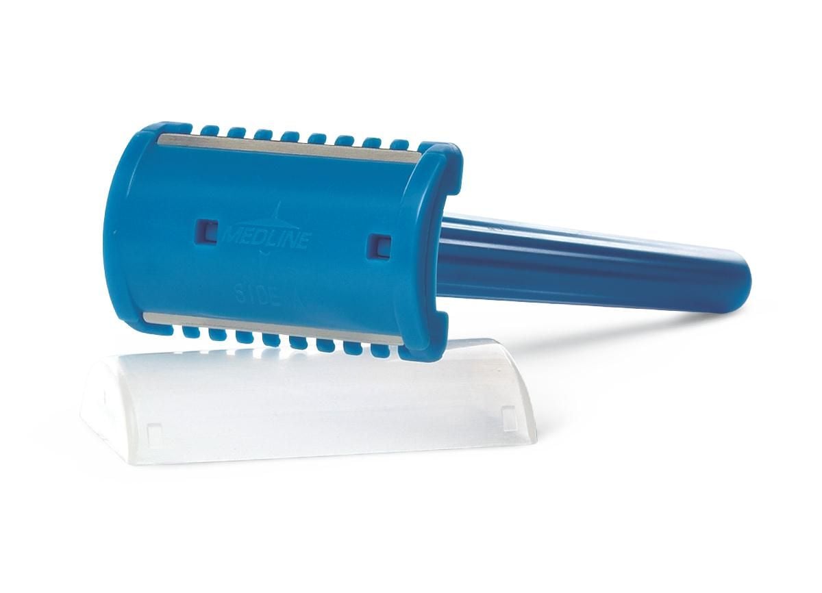 Image 1 of Medline Non-Sterile, Double-Sided Shave Prep Razor