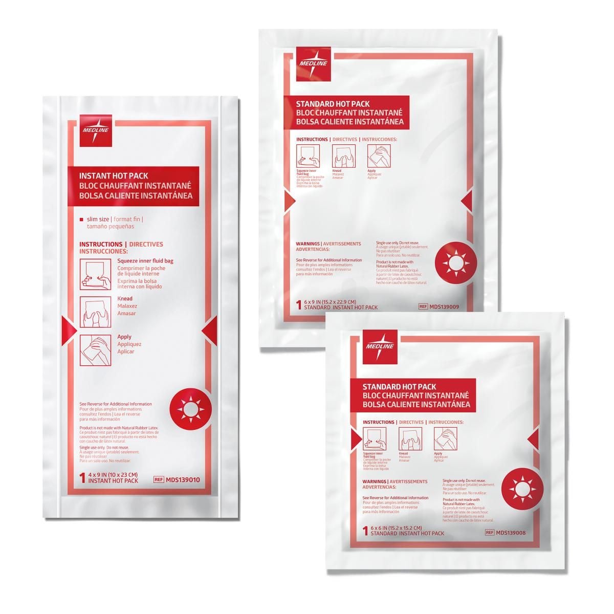 Image 1 of Medline Instant Hot Packs