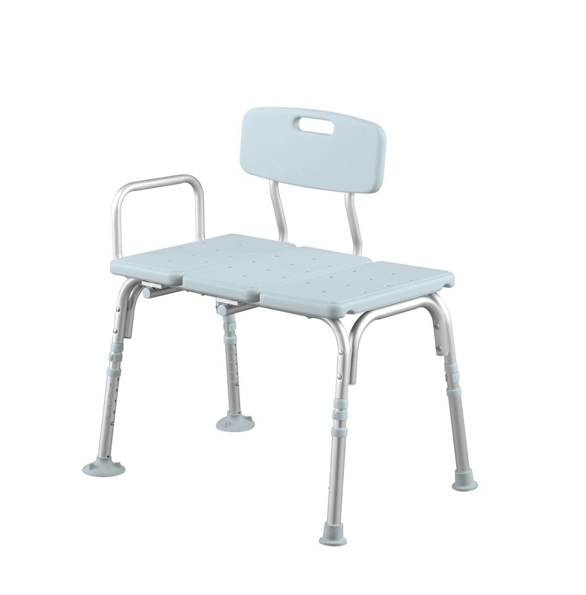 Image 1 of Medline Knockdown Transfer Bench with Microban