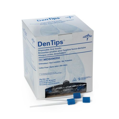 DenTips Oral Swabs Packaging