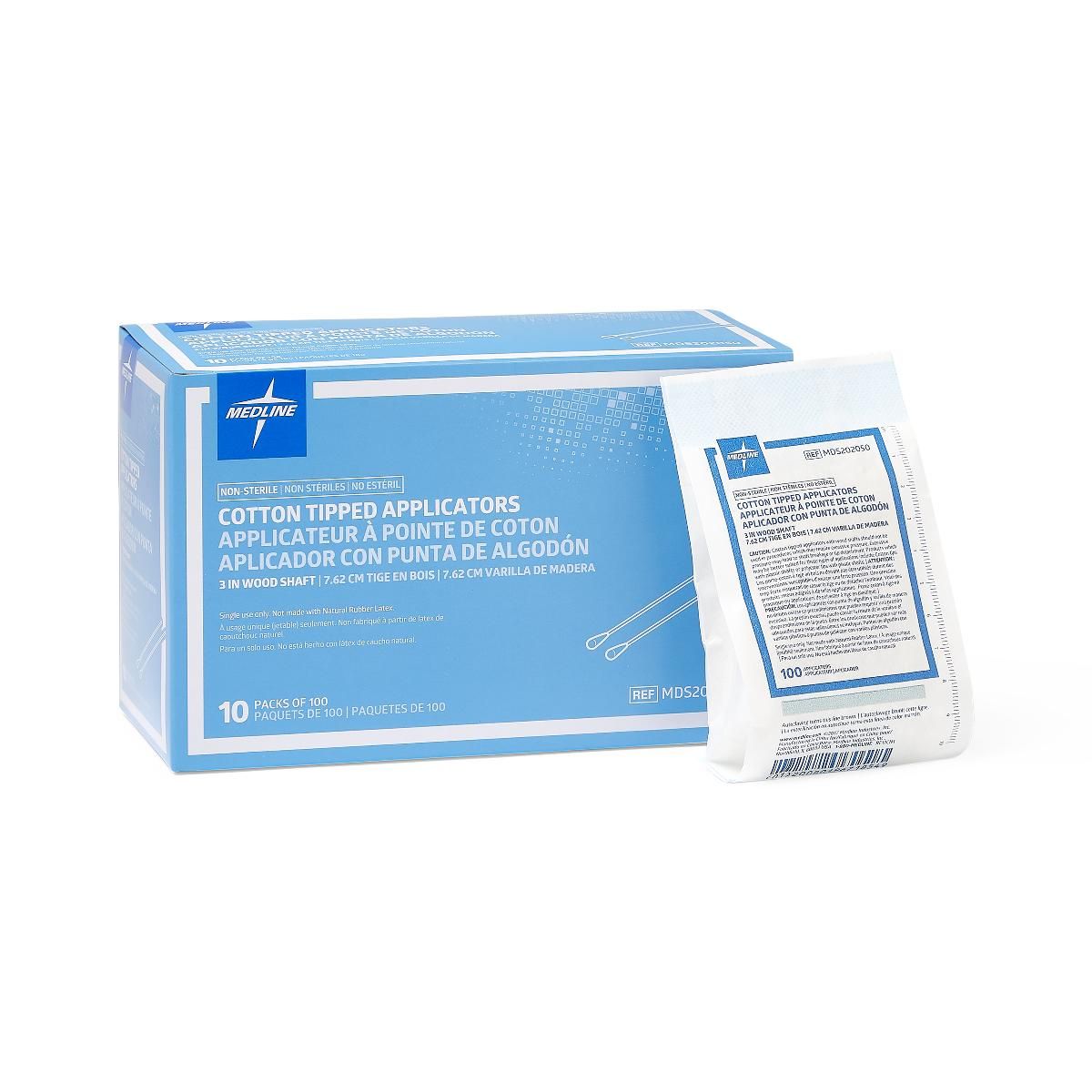 Medline Cotton-Tipped Applicators