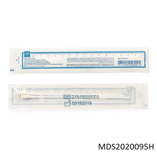 Medline 6 Inch, Plastic Shaft, 2/Inner Pack