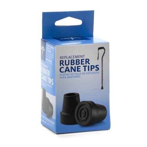 Image 1 of Medline Replacement Cane Tips